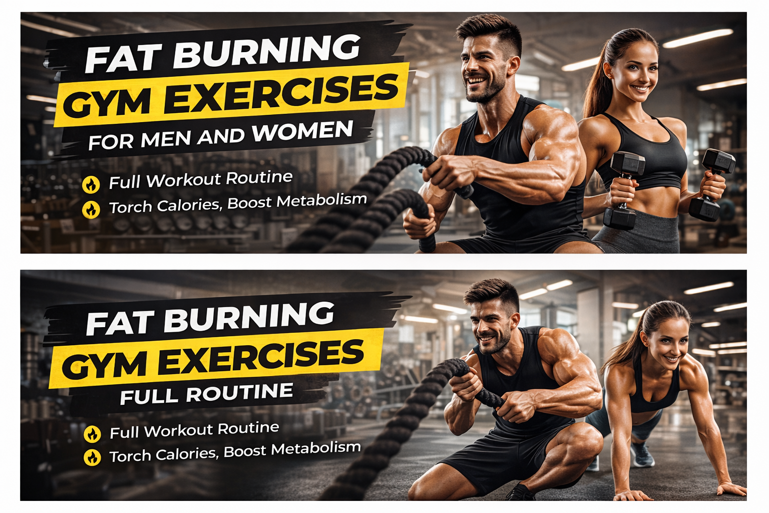 Fat Burning Gym Exercises