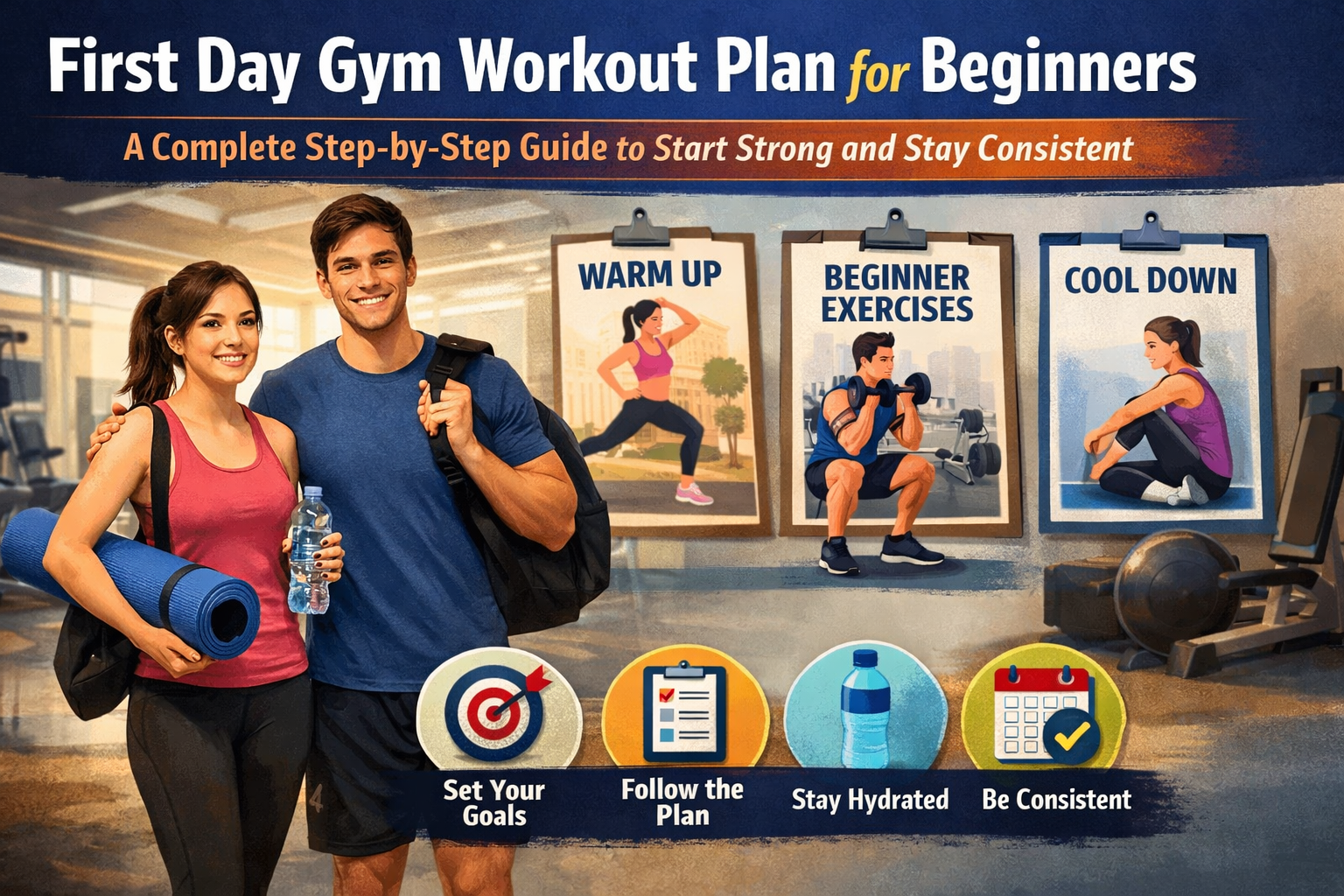 First Day Gym Workout Plan