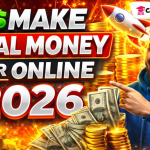 Make Real Money Online in 2026 – Beginner to Pro Guide (No Experience Needed!)