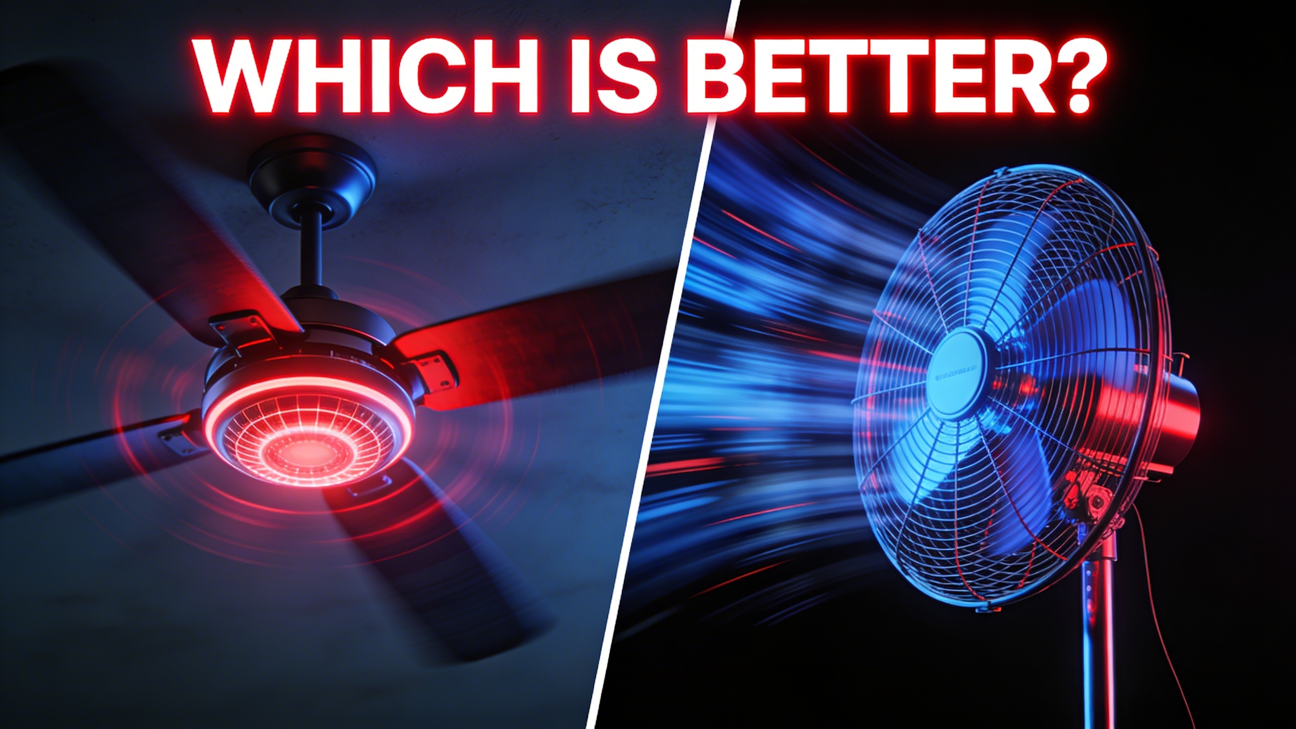 Ceiling Fan vs Standing Fan: Which One Cools Better in Hot Weather?